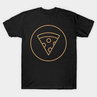 Pepperoni Pizza Logo T-Shirt